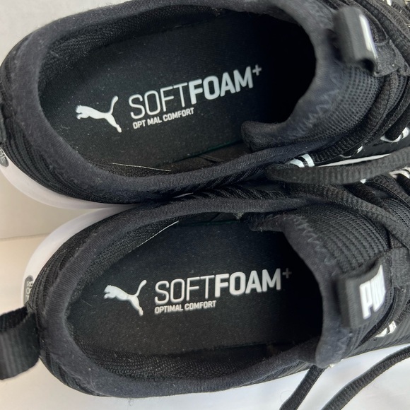 Puma Womens Softride Finesse Sport 376038-01 Black /White Sz 7 Running Sneakers - Picture 12 of 16